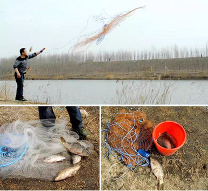 Frisbee Fishing Net 360