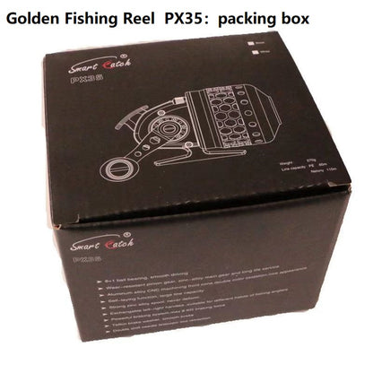High-end Slingshot Fishing Set with Golden Reel PX35 for Professionals