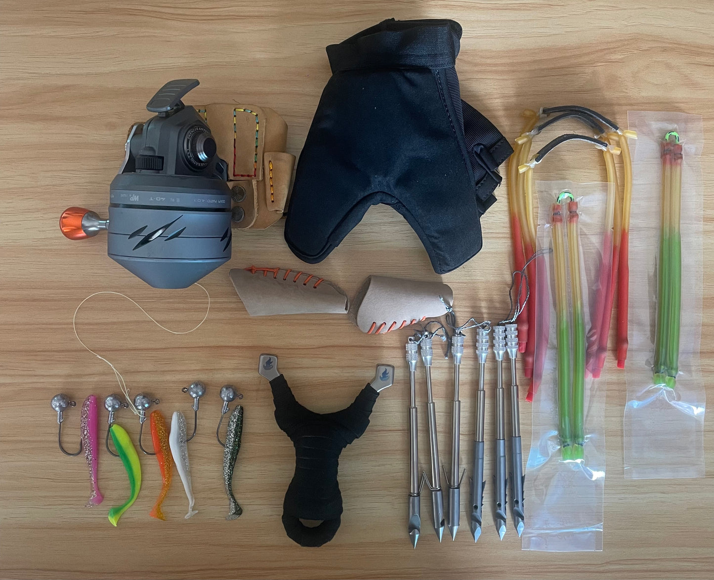 Blue Whale Fishing Reel Set