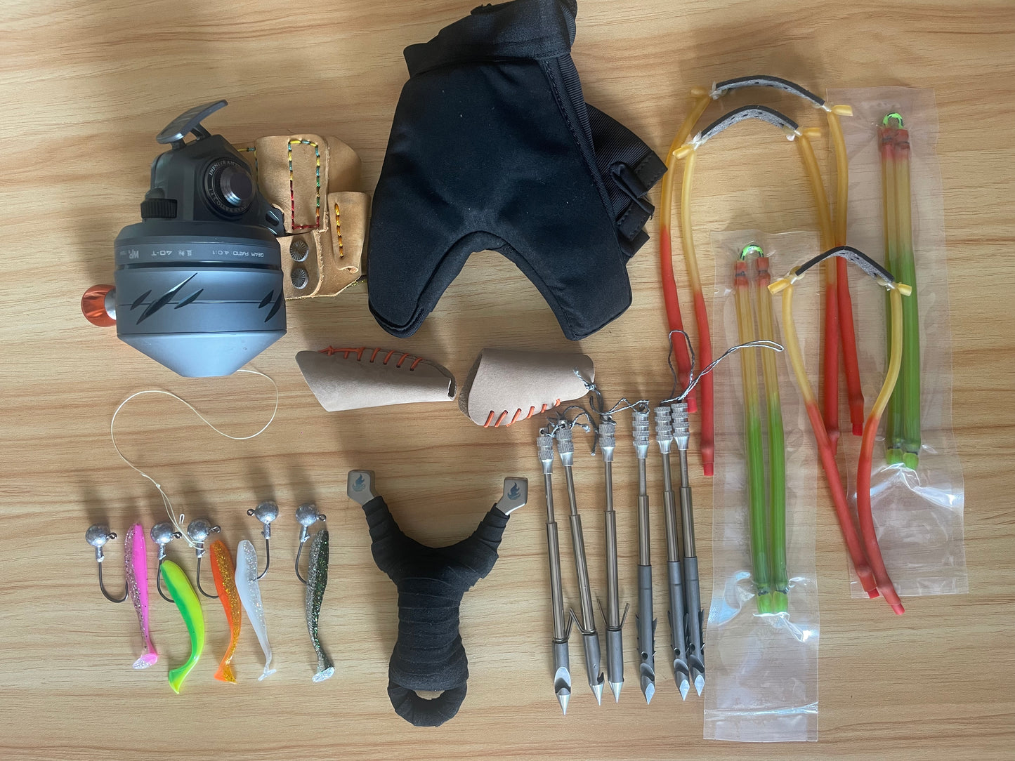 Blue Whale Fishing Reel Set