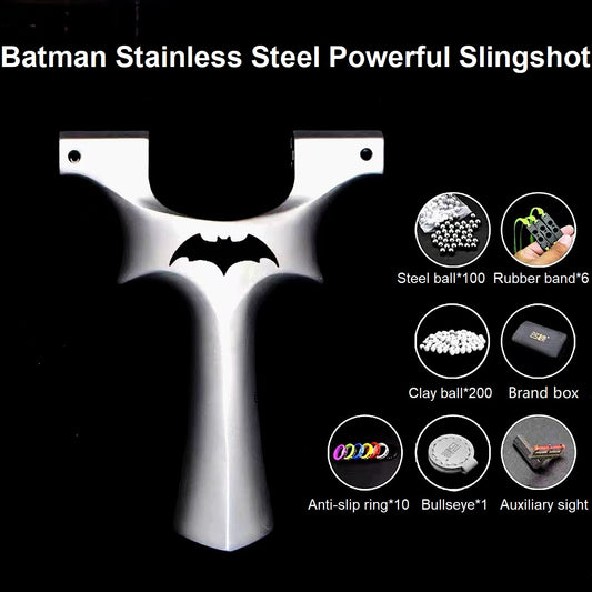 Batman Stainless Steel Powerful Slingshot