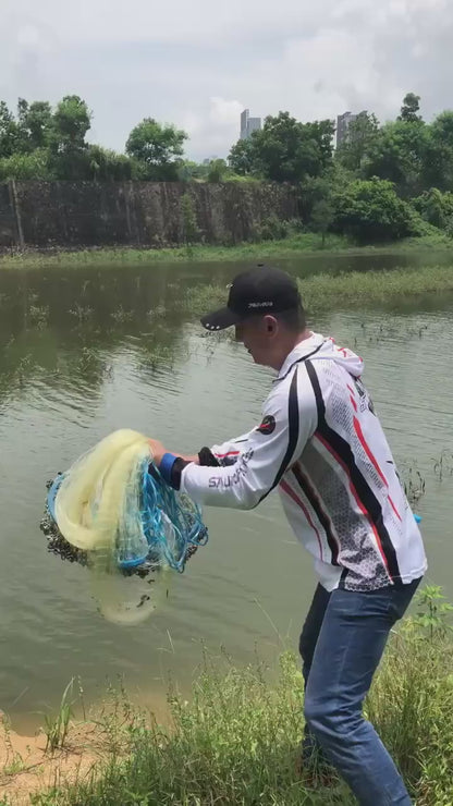 Frisbee Fishing Net 360